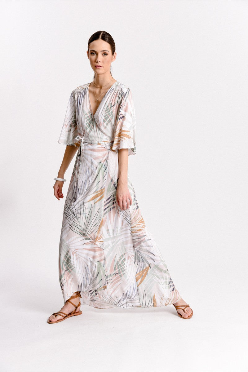 Palm Beach Wrap Dress – ZIA Boutique